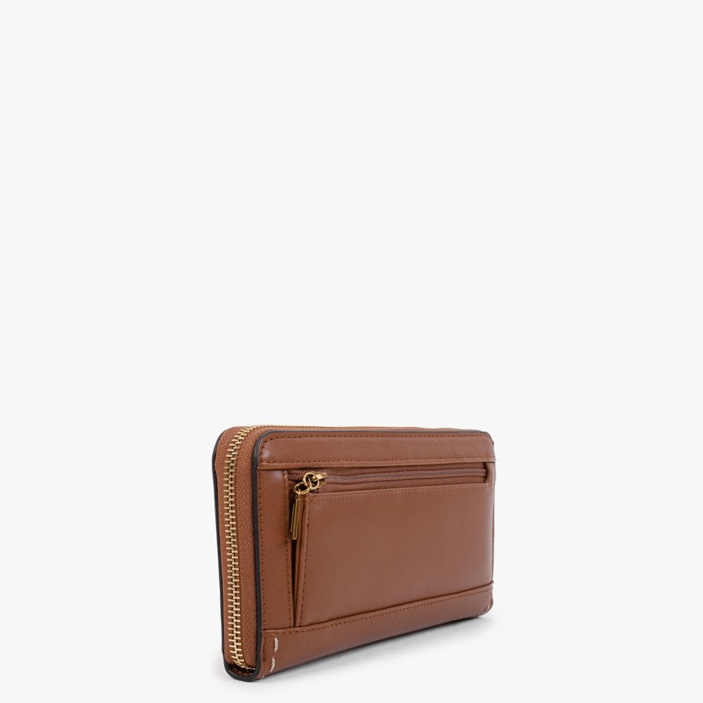 Large Stephi Whiskey Zip Around Wallet