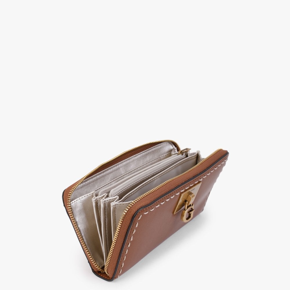 Large Stephi Whiskey Zip Around Wallet