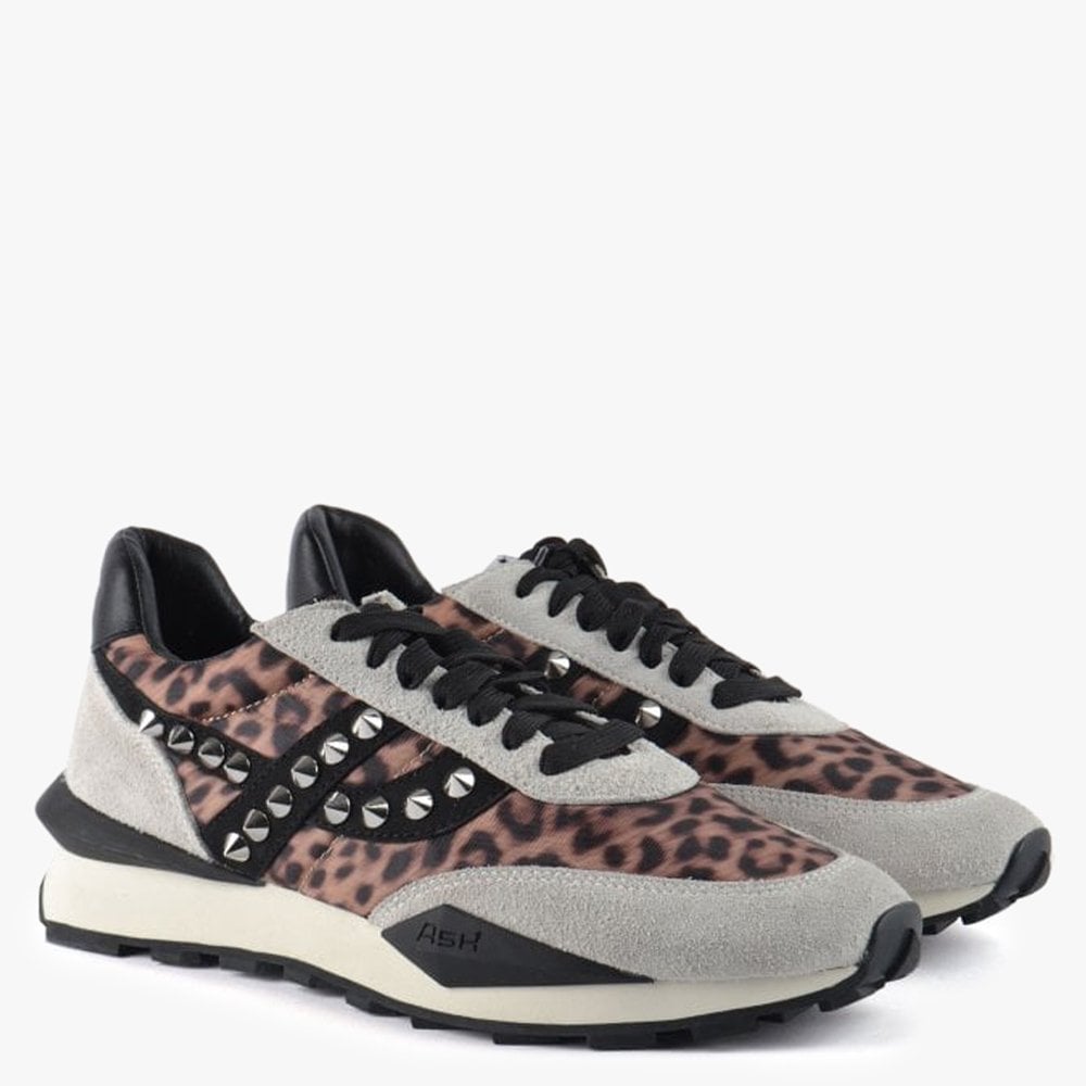 Spider Studs Leopard Eco Trainers