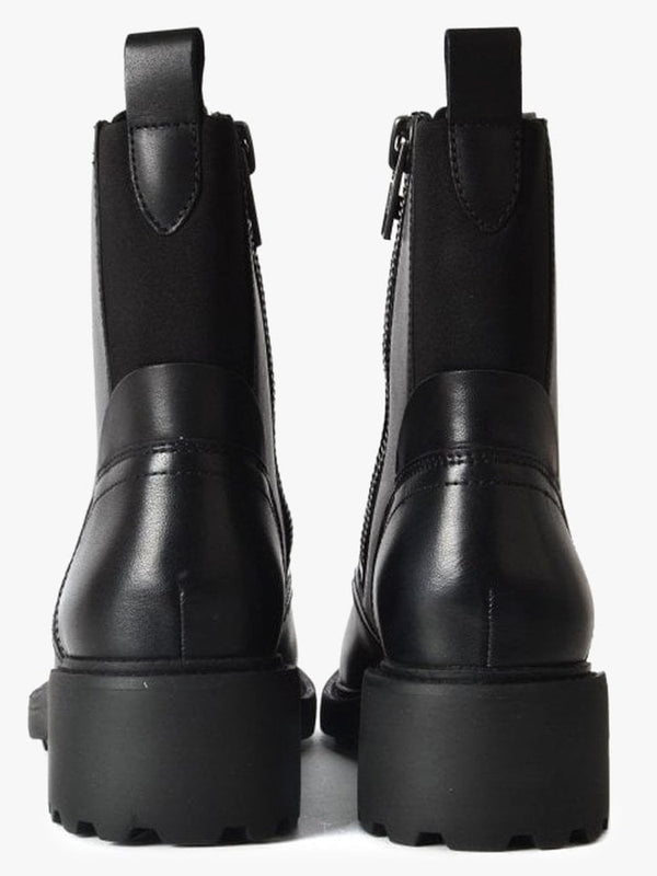 Styx Black Leather Military Boots