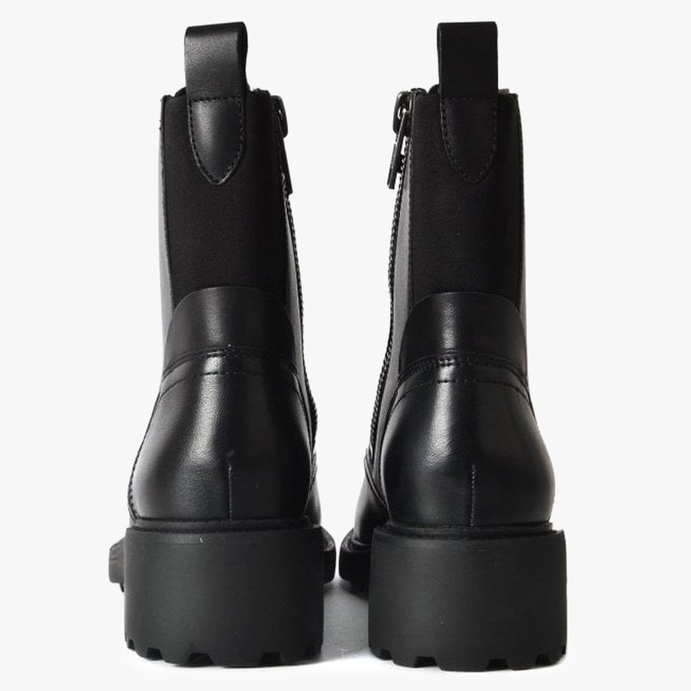 Styx Black Leather Military Boots