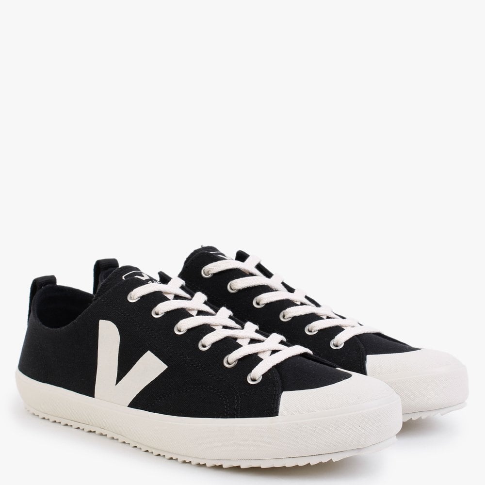 Men's Nova Canvas Black Pierre Pumps