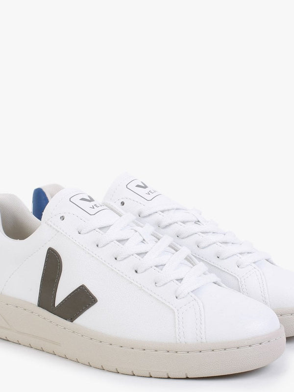 Urca Vegan C.W.L White Kaki Indigo Trainers