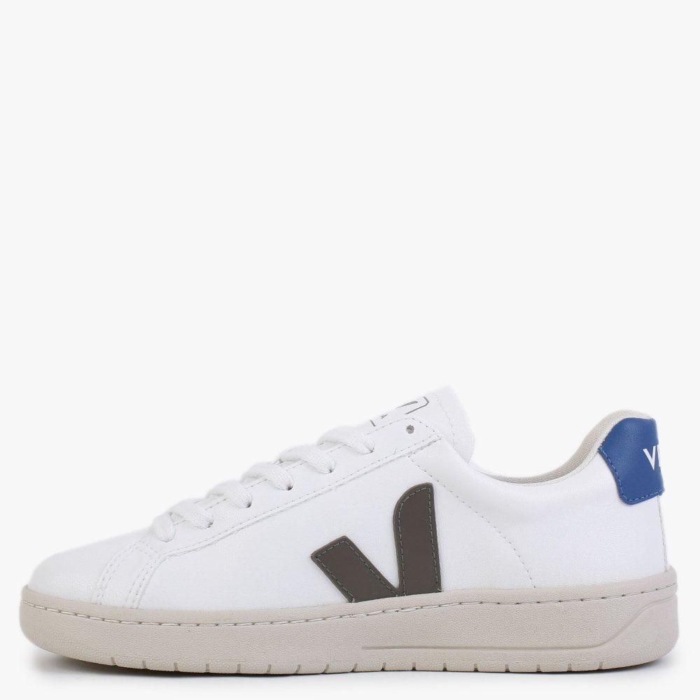 Urca Vegan C.W.L White Kaki Indigo Trainers