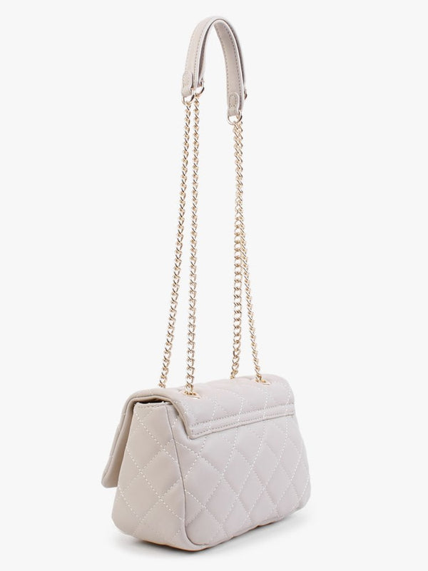 Ocarina Ecru Quilted Cross-Body Bag