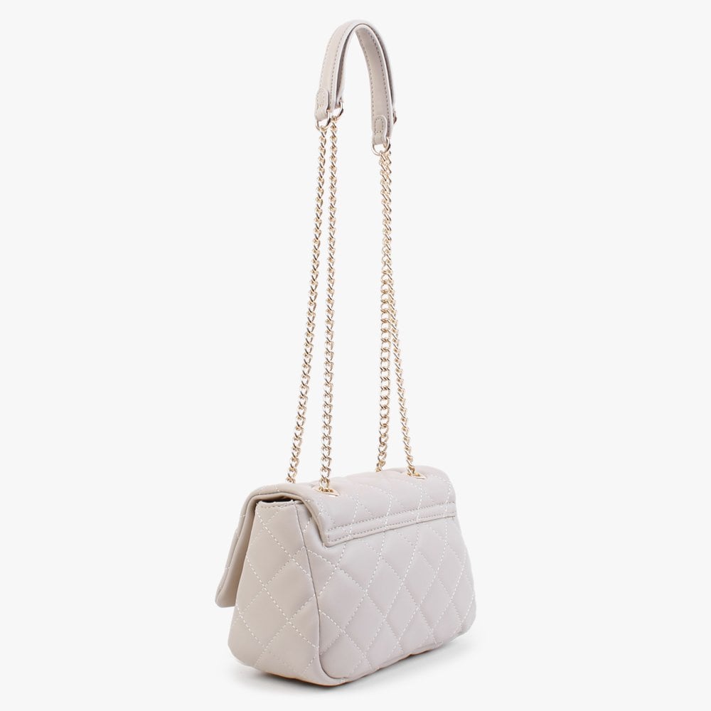 Ocarina Ecru Quilted Cross-Body Bag