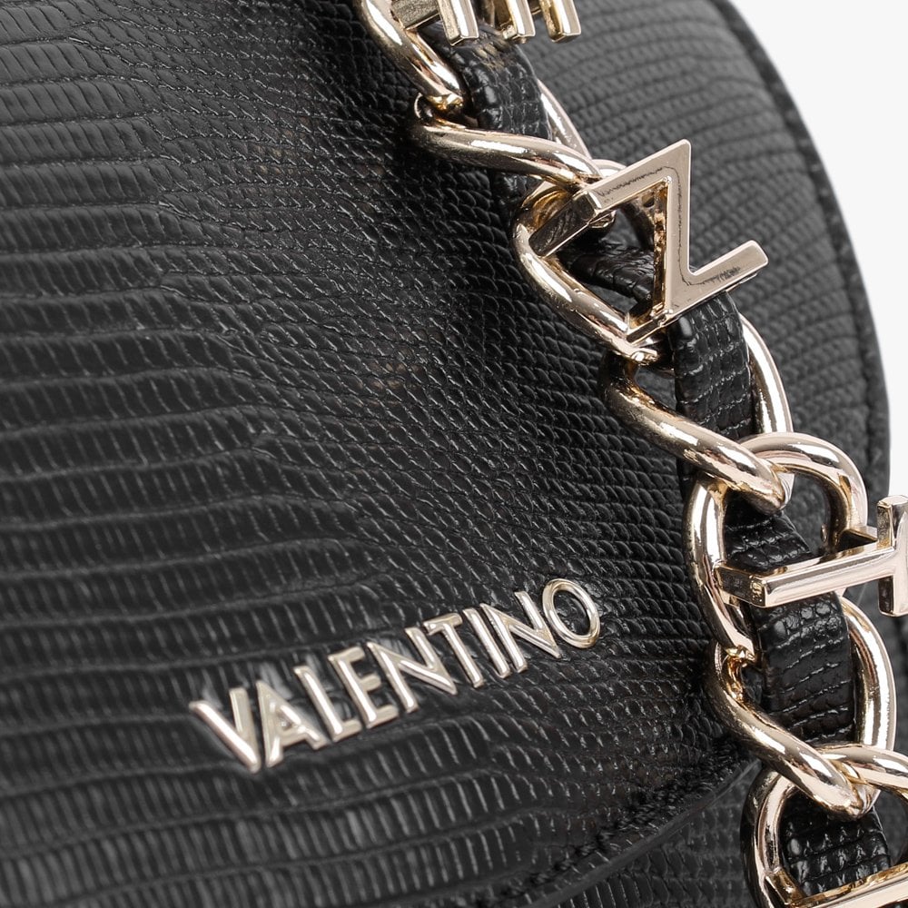 Cosmopolitan Black Reptile Cross-Body Bag