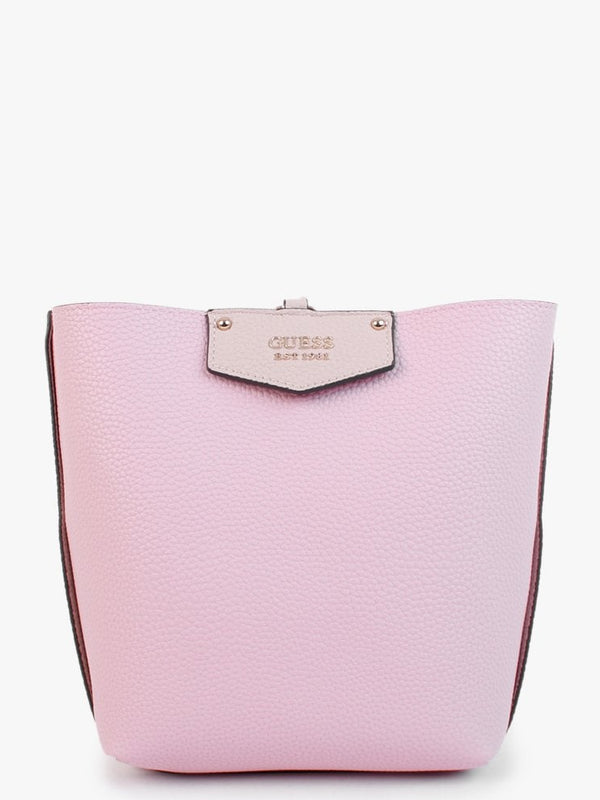 Eco Brenton Almond & Pink Reversible Bucket Bag