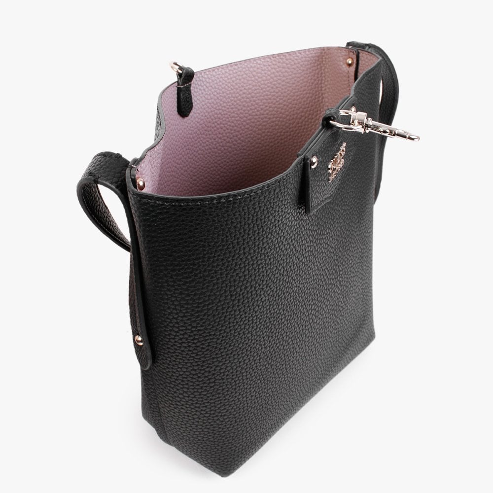 Eco Brenton Black & Taupe Reversible Bucket Bag