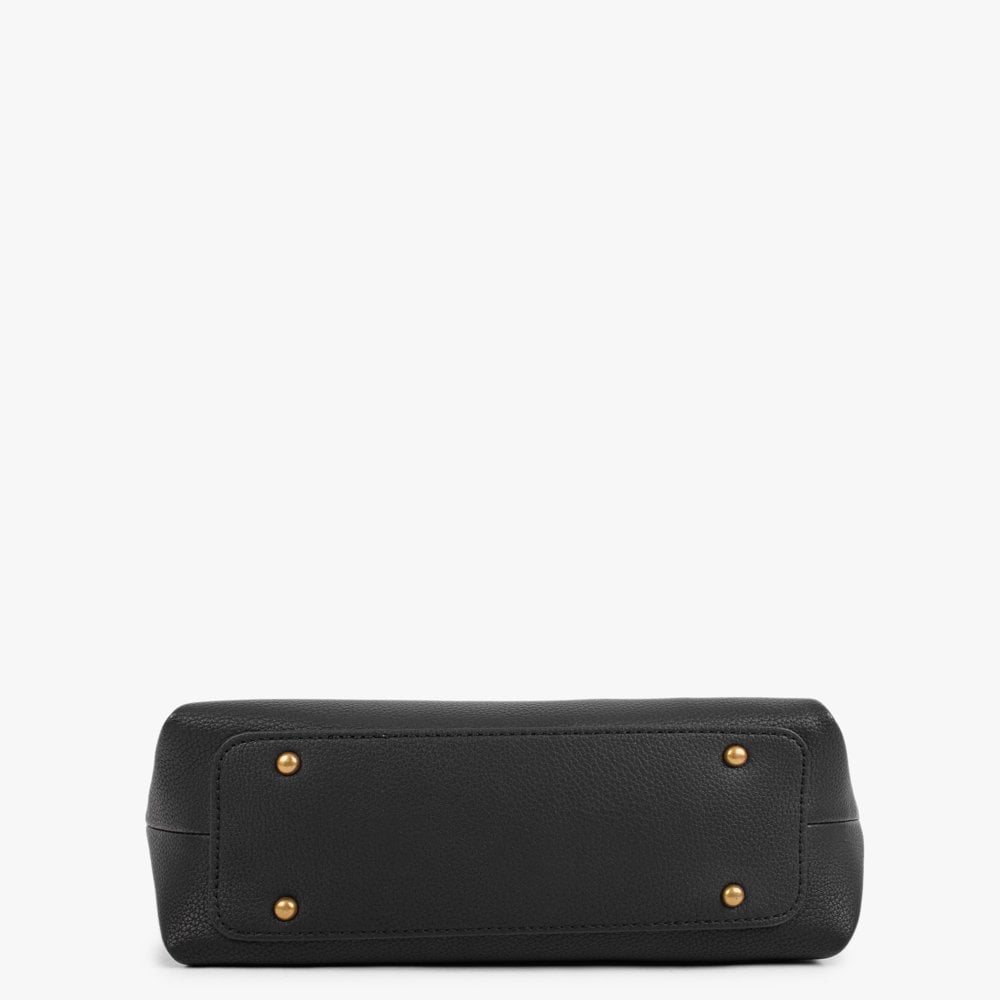 Helaina Black Hobo Bag