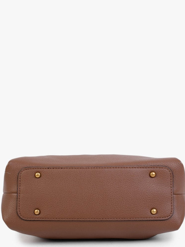 Helaina Cognac Hobo Bag