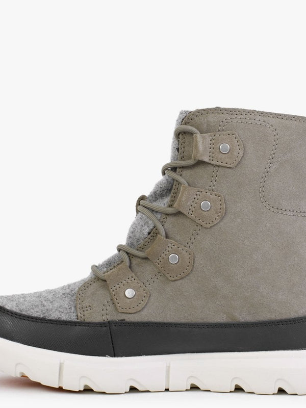 Explorer II Joan Felt Sage Fawn Suede Ankle Boots