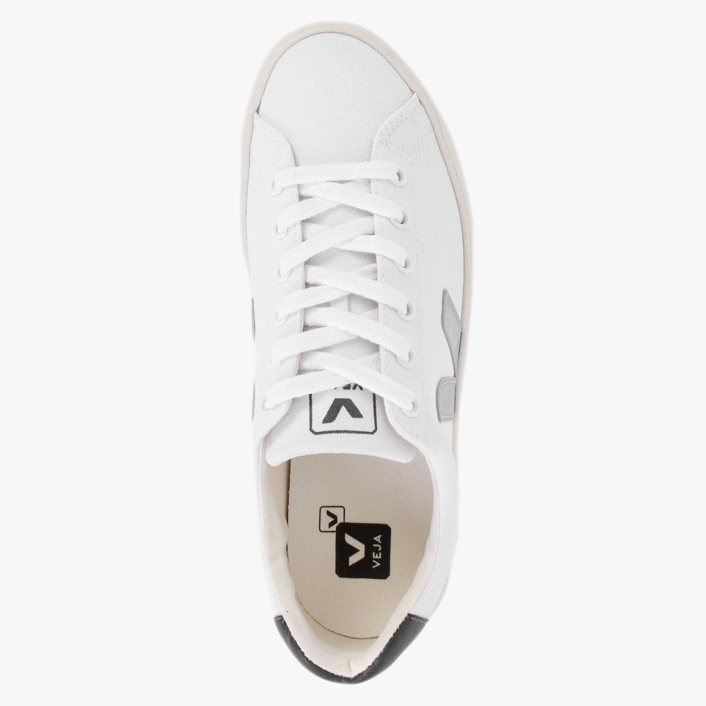 Esplar SE Vegan Canvas Grey Nautico Trainers