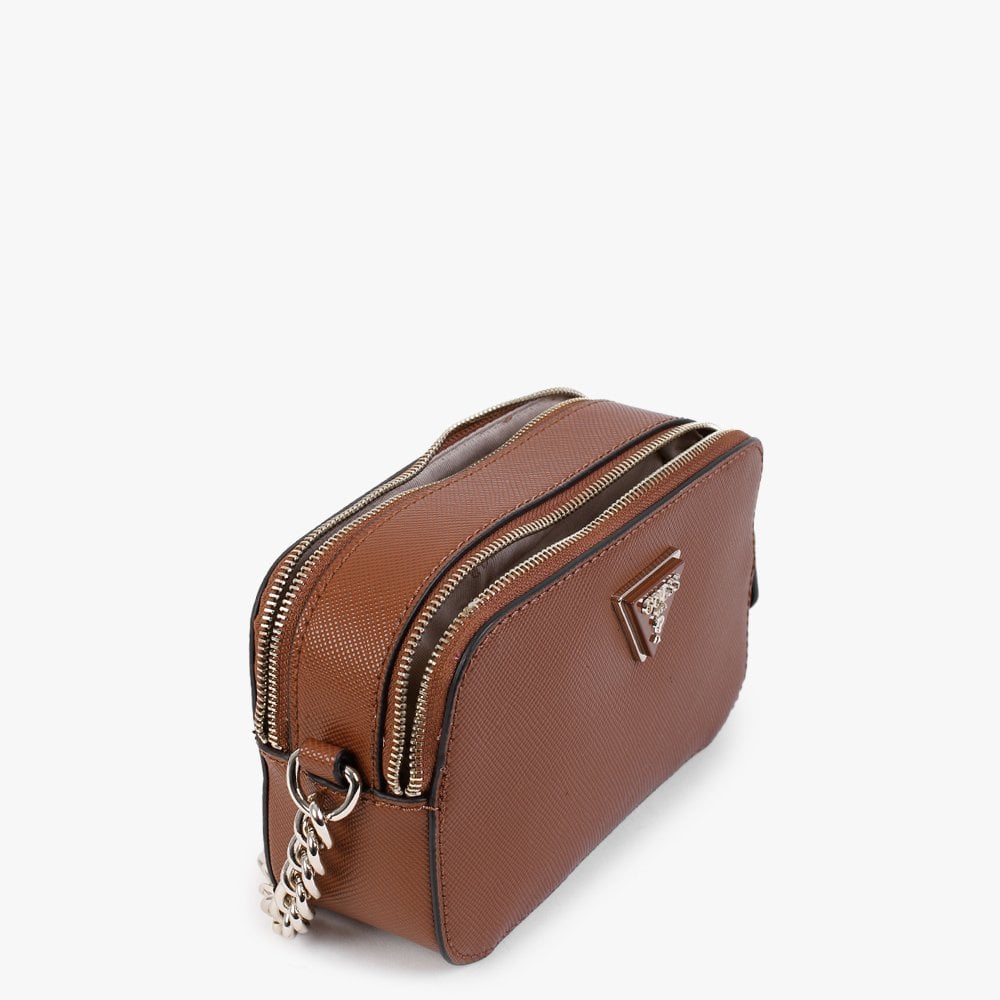 Noelle Cognac Cross-Body Camera Bag