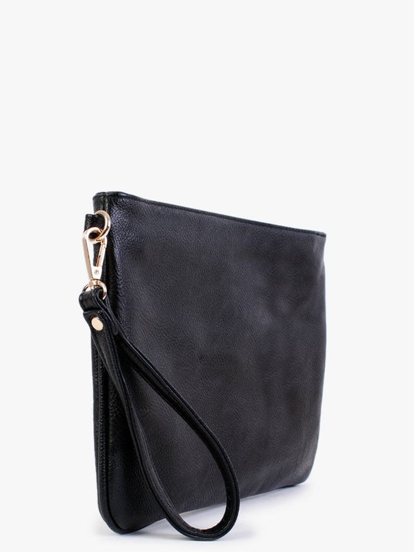 Black Studded Cross-Body Bag