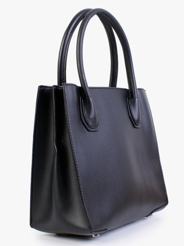 Black Studded Tote Bag
