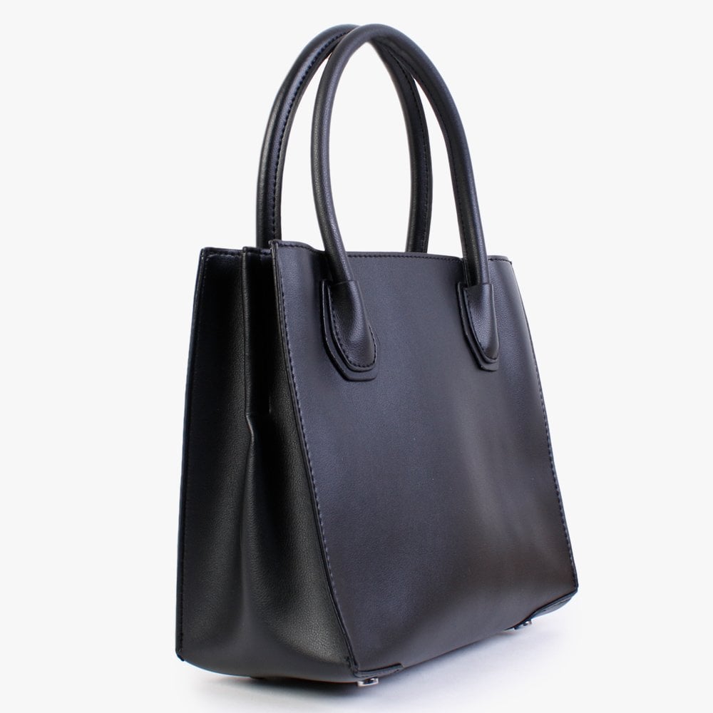 Black Studded Tote Bag