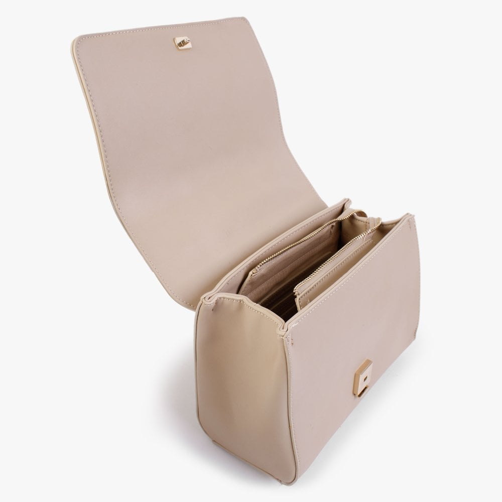 Liquorice Beige Satchel Bag