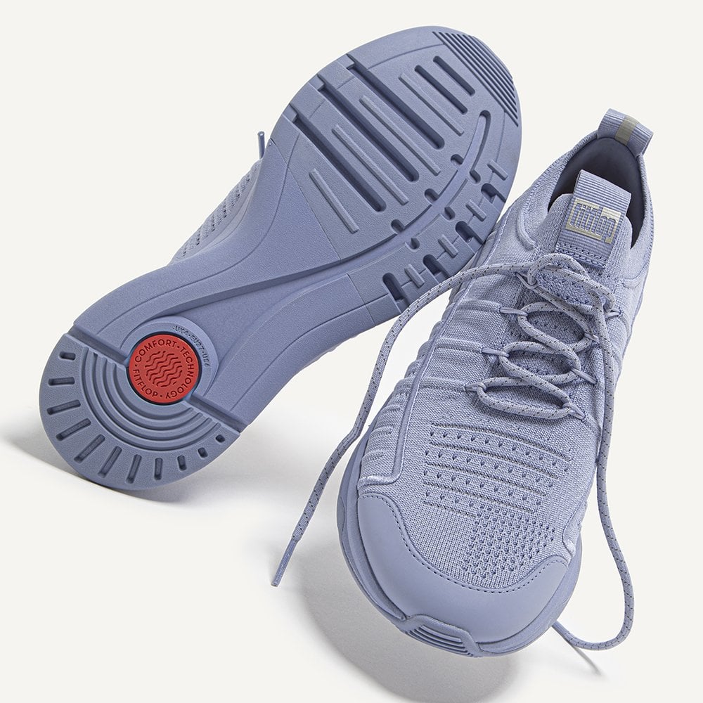 Vitamin FF Wild Lavender Knit Sports Trainers