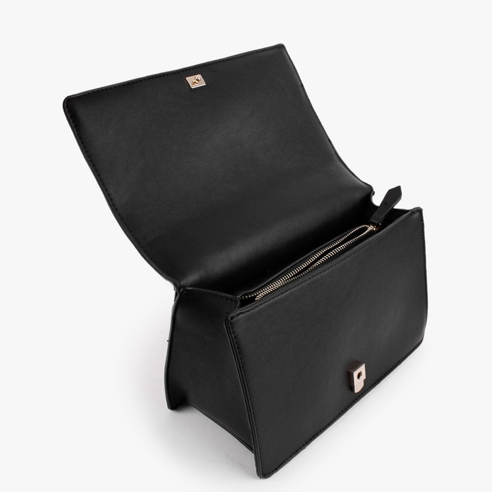 Bonsai Black Satchel Bag