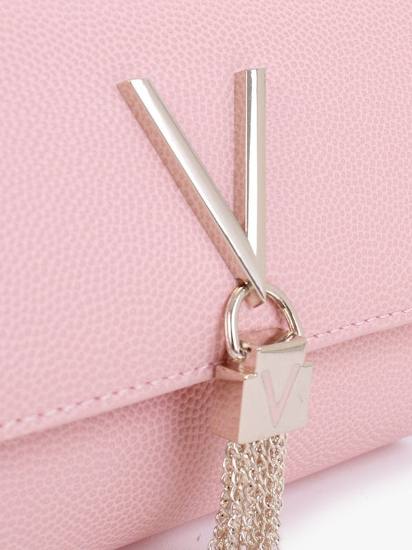 Divina Cipria Pebbled Shoulder Bag