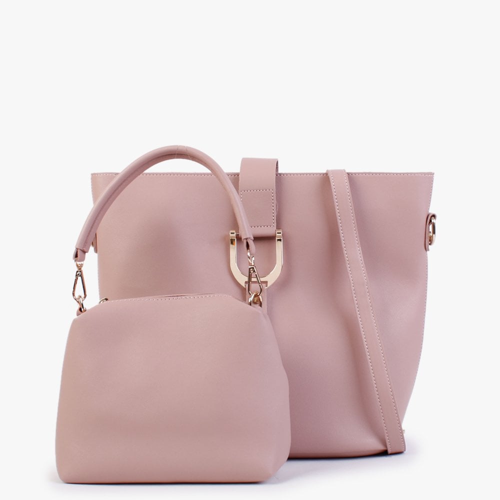 Pink Bucket Bag
