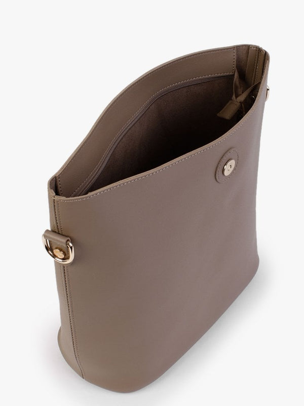 Taupe Bucket Bag
