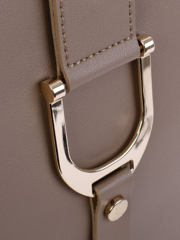 Taupe Bucket Bag