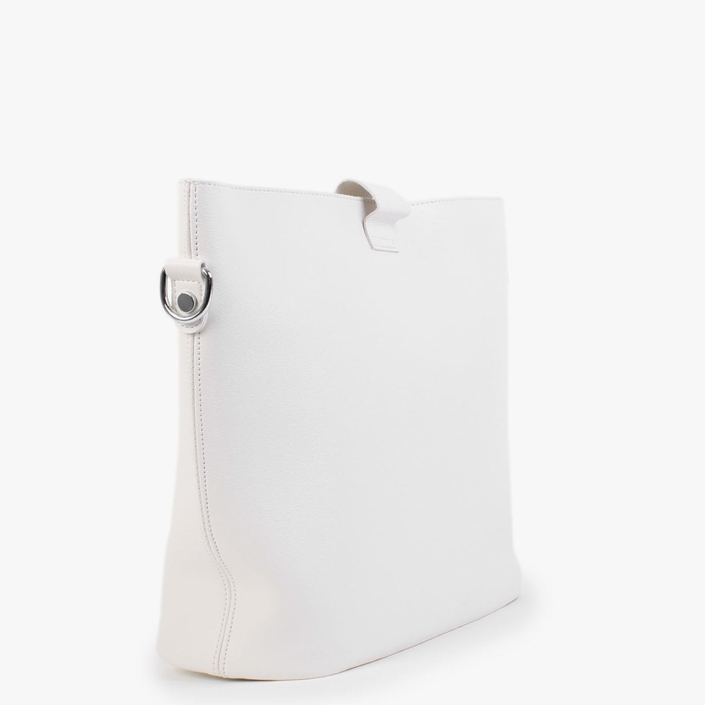 White Bucket Bag
