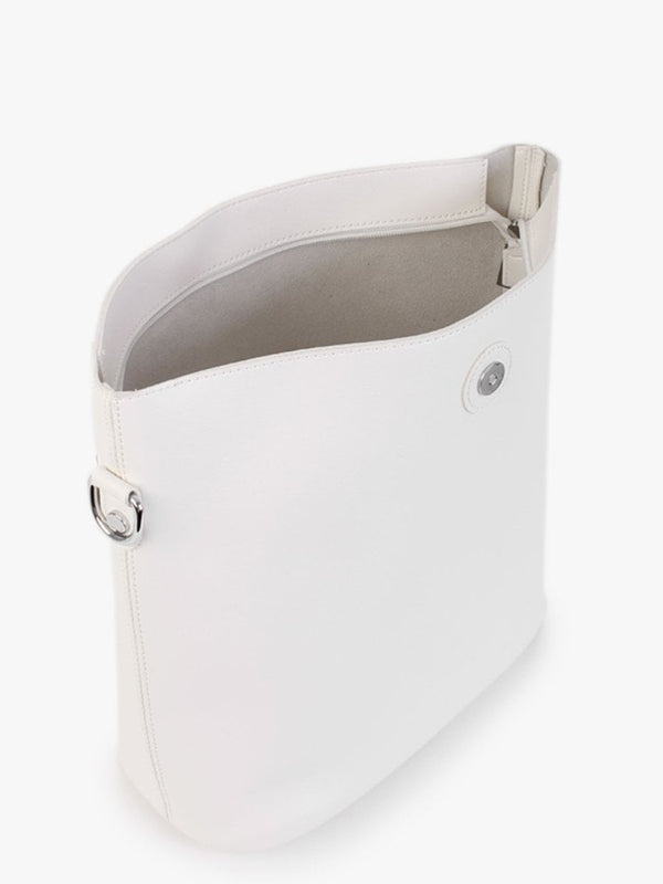 White Bucket Bag