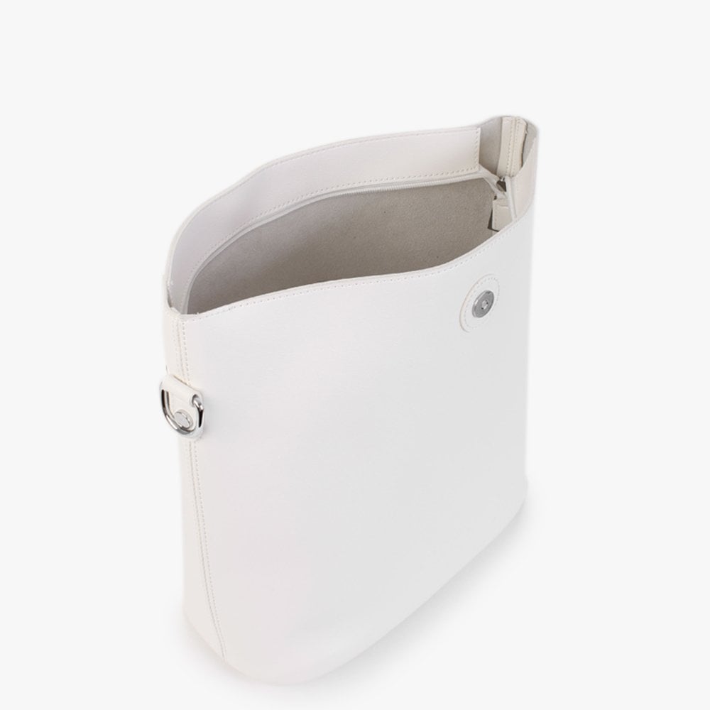 White Bucket Bag
