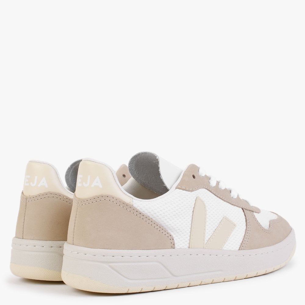 V-10 Alveomesh White Butter Almond Trainers