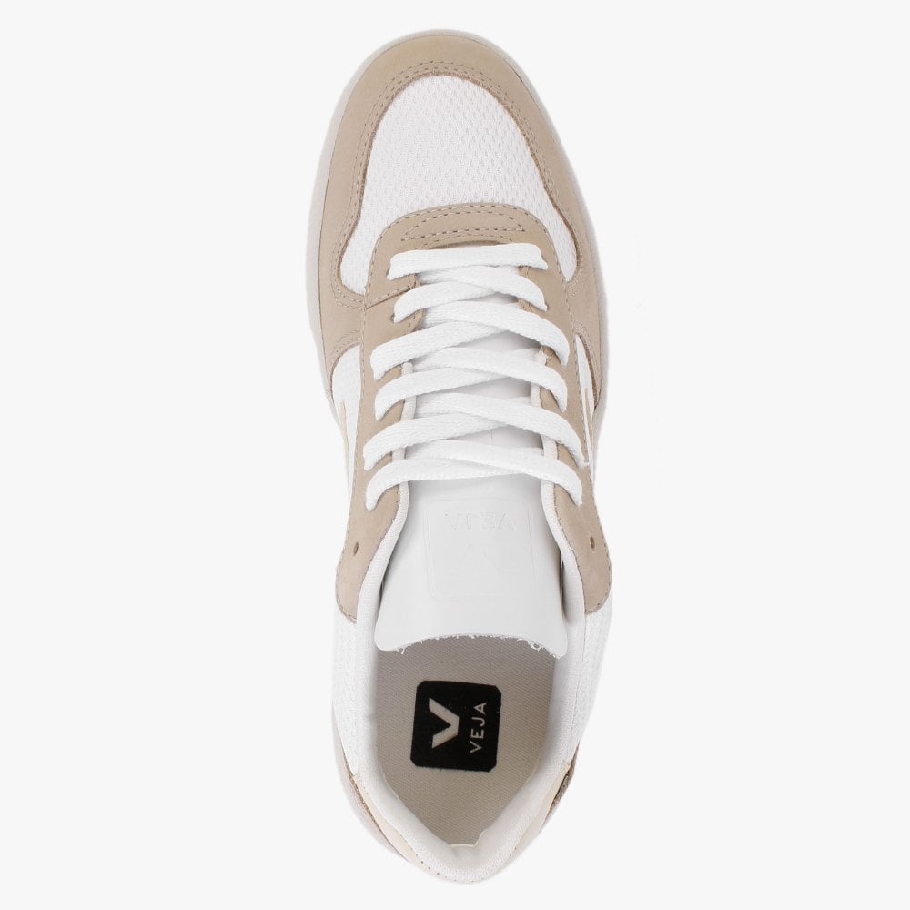 V-10 Alveomesh White Butter Almond Trainers