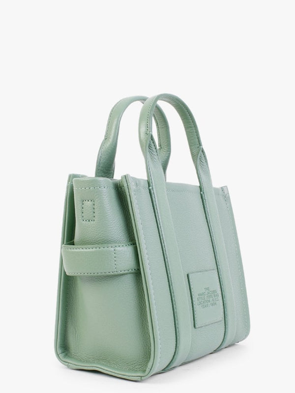 The Leather Mini Aspen Green Tote Bag