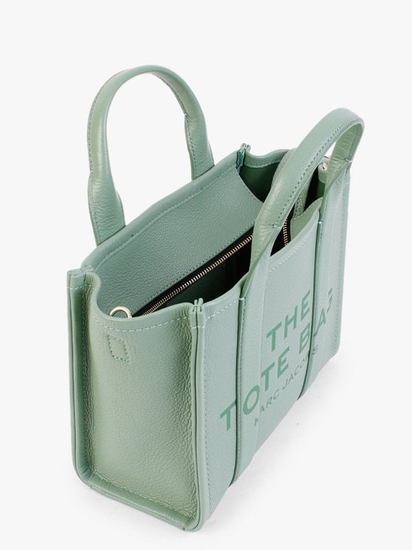 The Leather Mini Aspen Green Tote Bag
