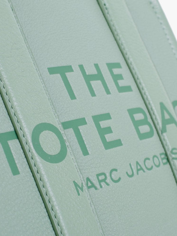 The Leather Mini Aspen Green Tote Bag