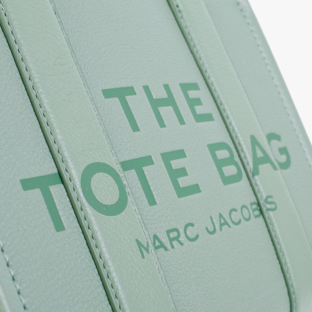 The Leather Mini Aspen Green Tote Bag