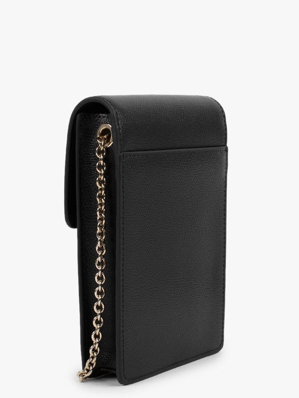 Ares Black Leather Phone Case