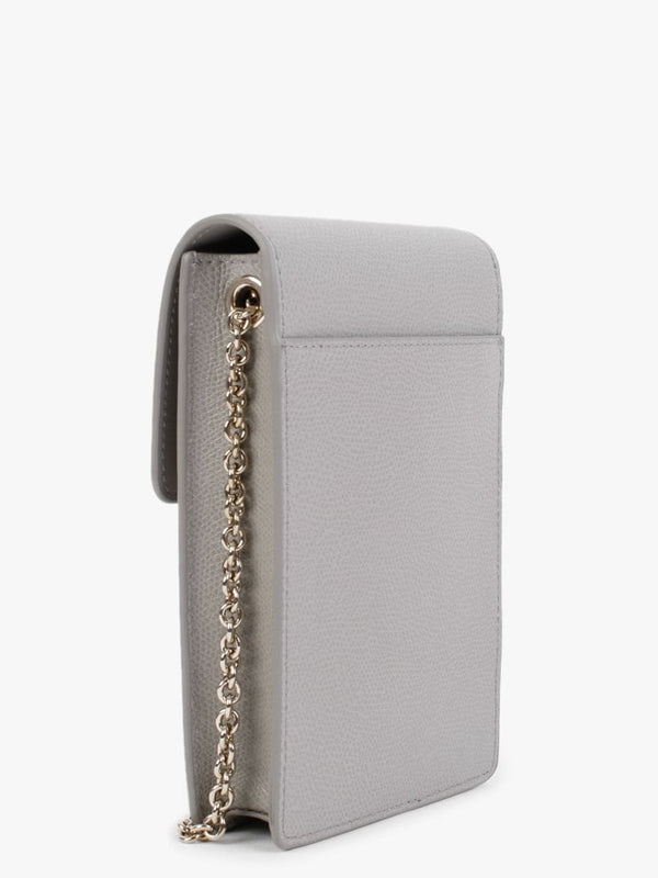 Ares Grey Leather Phone Case