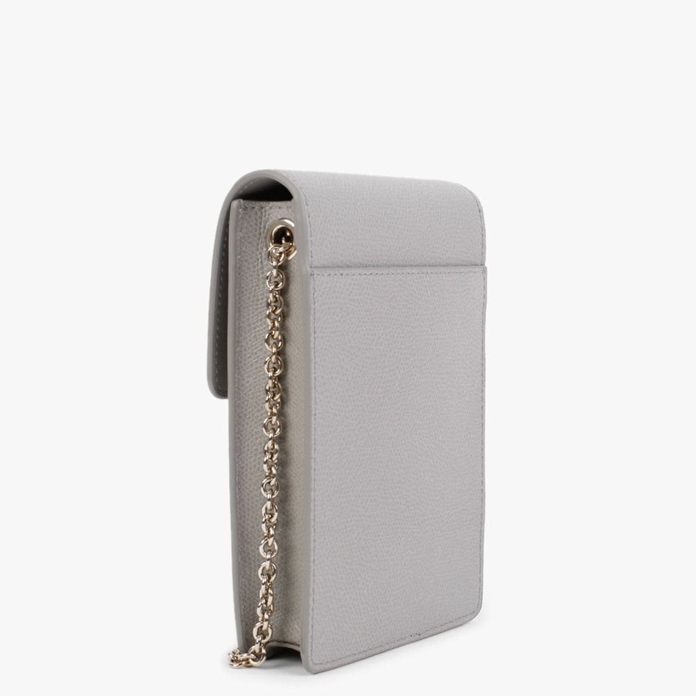 Ares Grey Leather Phone Case