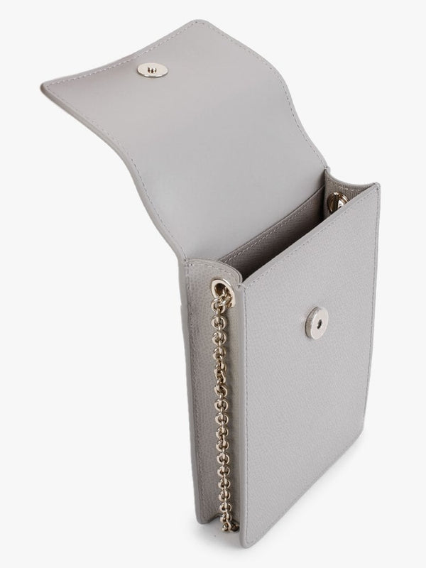 Ares Grey Leather Phone Case