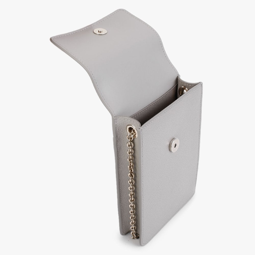 Ares Grey Leather Phone Case