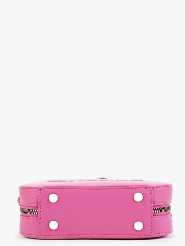 Sabel Haversack Fuxia Patent Cross-Body Bag