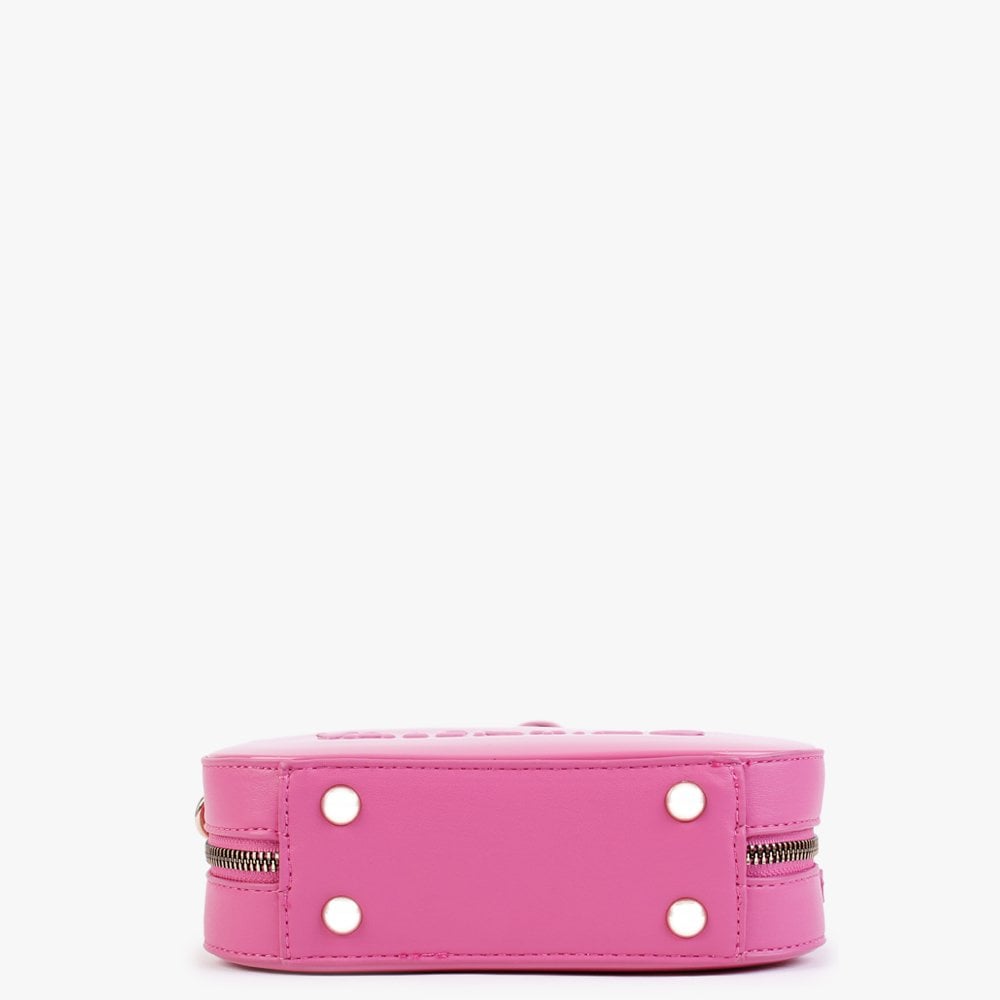 Sabel Haversack Fuxia Patent Cross-Body Bag