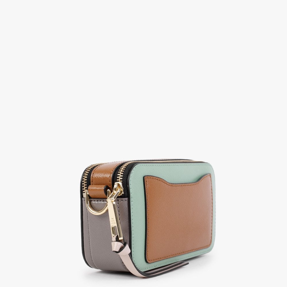 The Snapshot Aspen Green Multi Leather Camera Bag