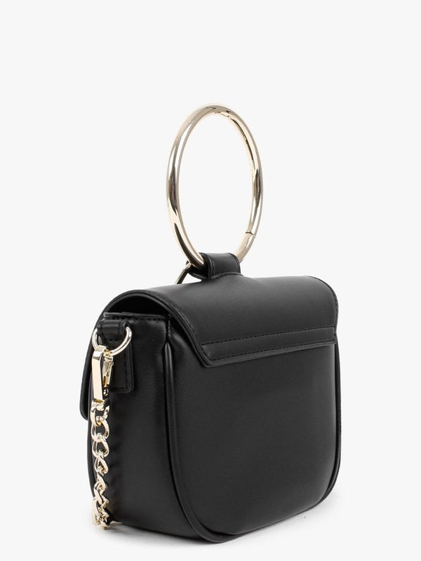 Lockie Heart Black Cross-Body Bag