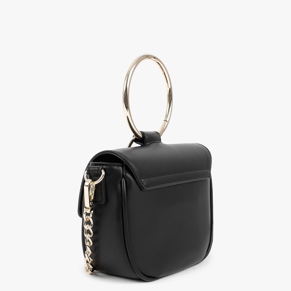 Lockie Heart Black Cross-Body Bag