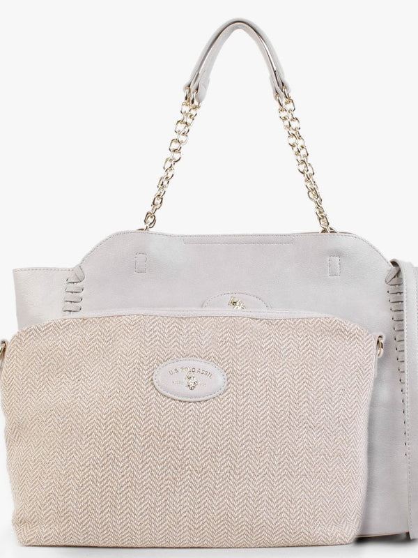 Benton Off White Shopper Bag