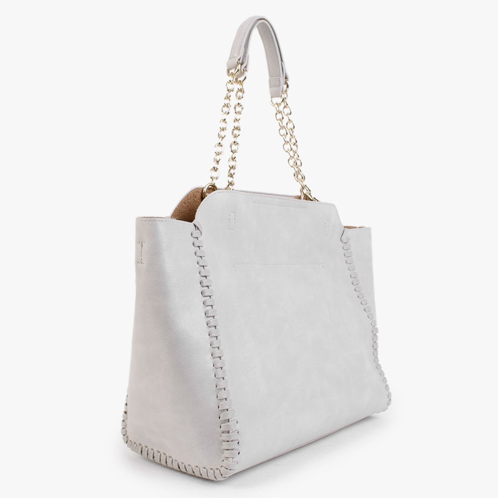 Benton Off White Shopper Bag