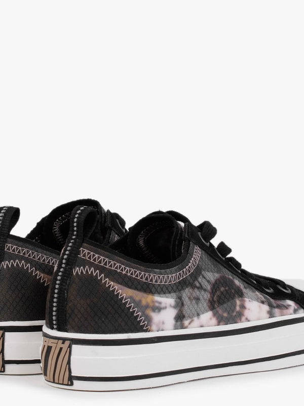 Vertu Transparent Tie Dye Cuoio Multi Lace Up Trainers